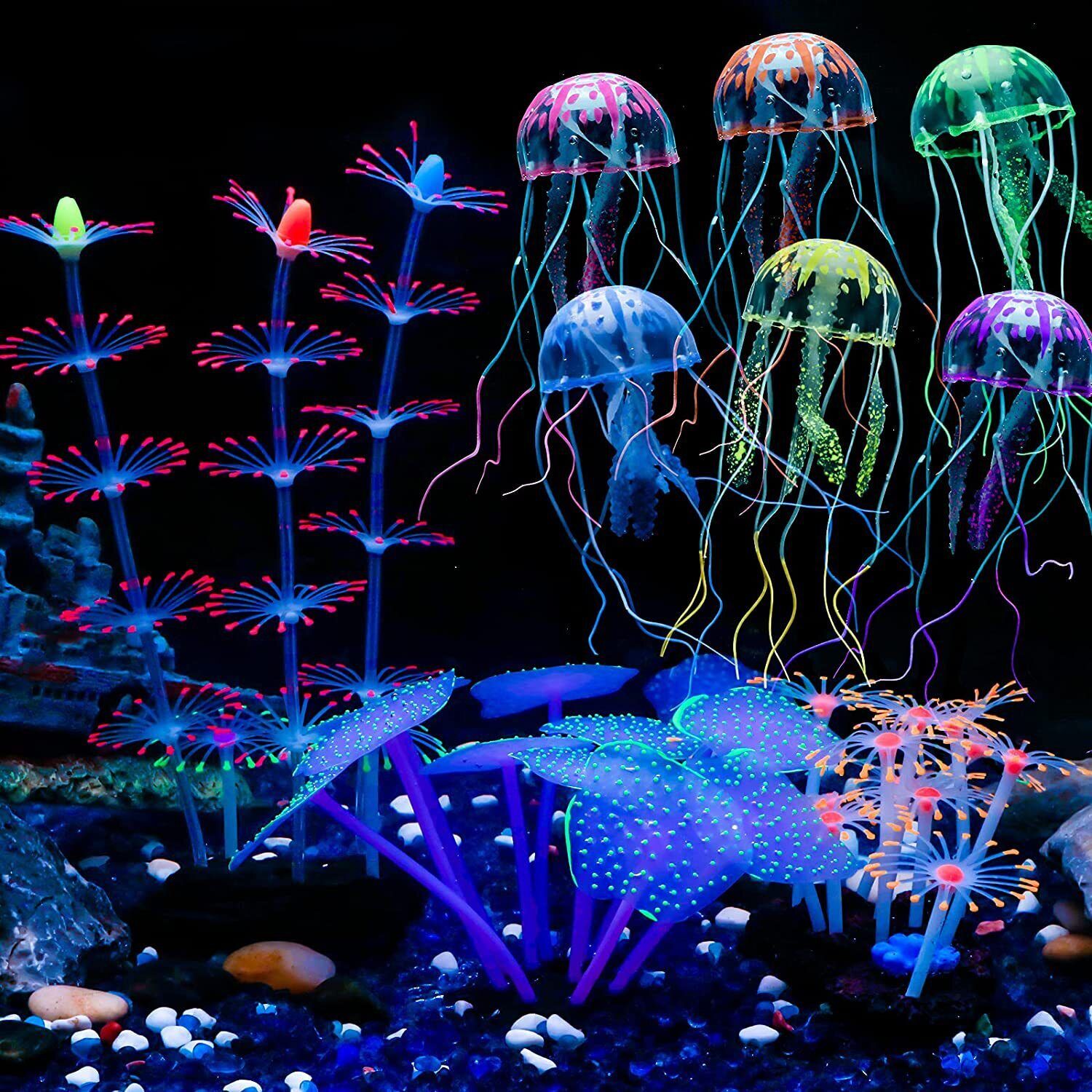 Silicone Glowing Landscape Art - Aquarium Plants Live review and price