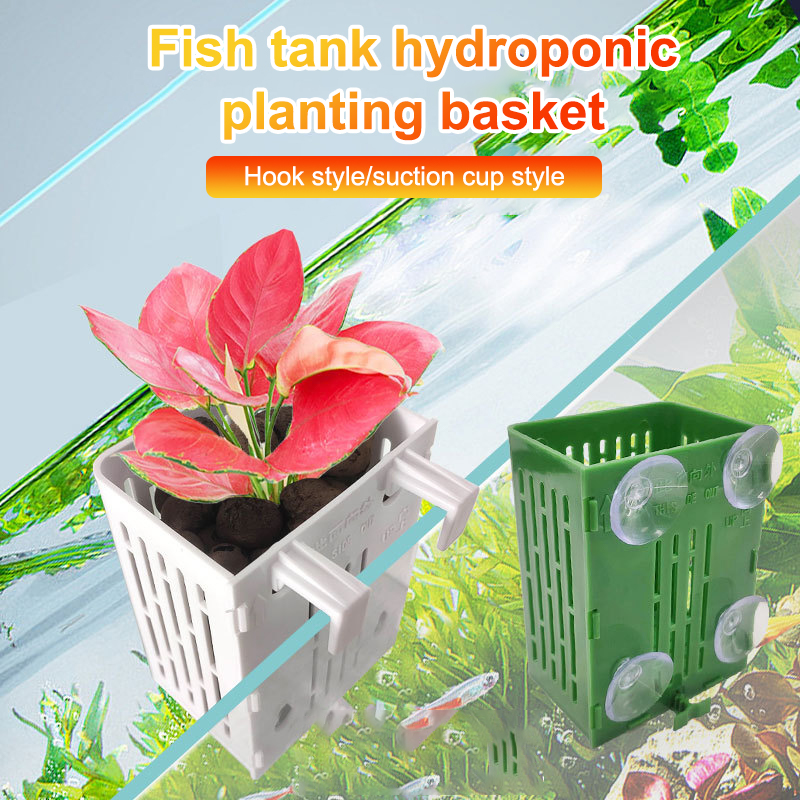 Hanging Suction Cup Hook Aquar - Plant Aquarium Pot review and price
