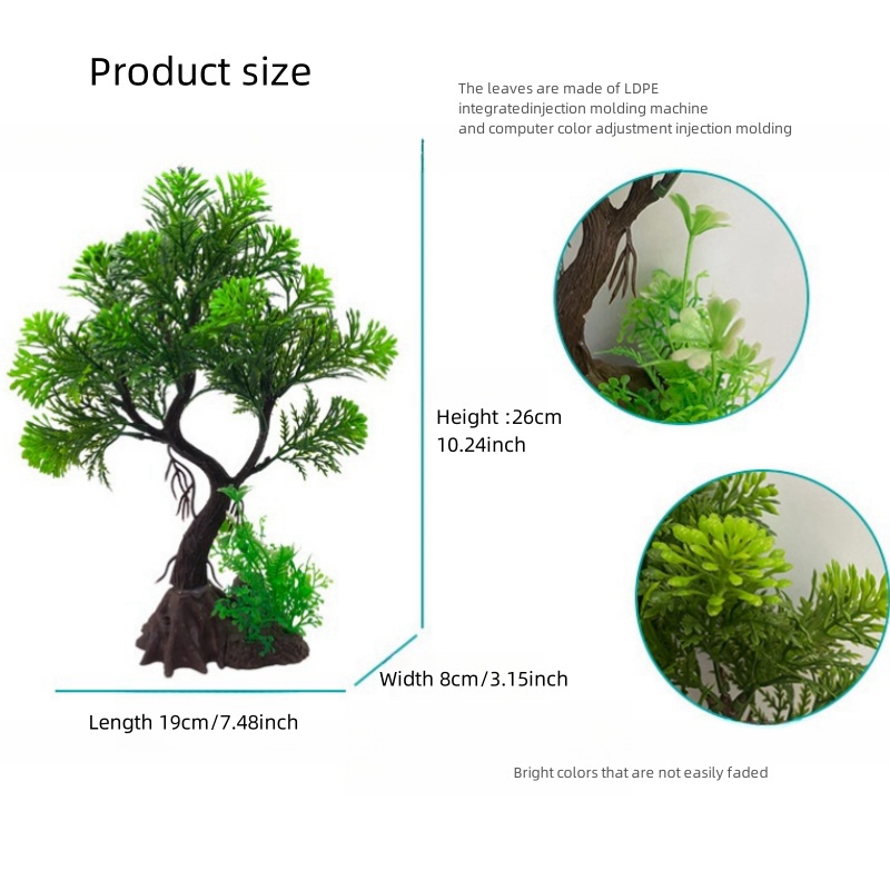 Fish Tank DIY Artificial Aquar - Aquarium Plants Live review and price