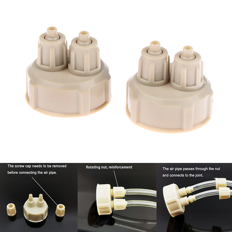 2Pcs ABS Aquarium CO2 System T - Live Plant Aquarium review and price