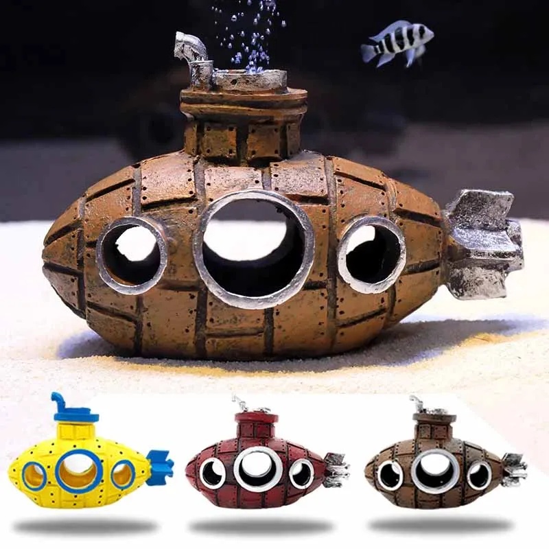 Resin Submarine Ornaments Aqua - Aquarium Plants Live review and price