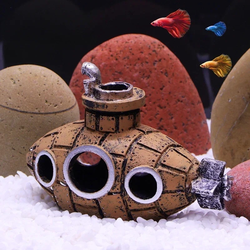 Resin Submarine Ornaments Aqua - Aquarium Plants Live review and price