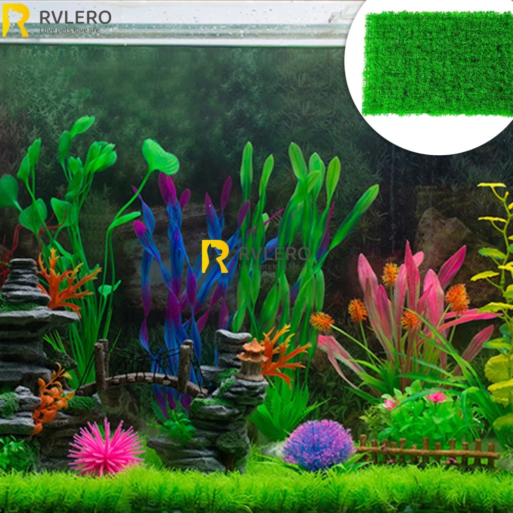 Artificial Grass Lawn Aquarium - Aquarium Plants Live review and price