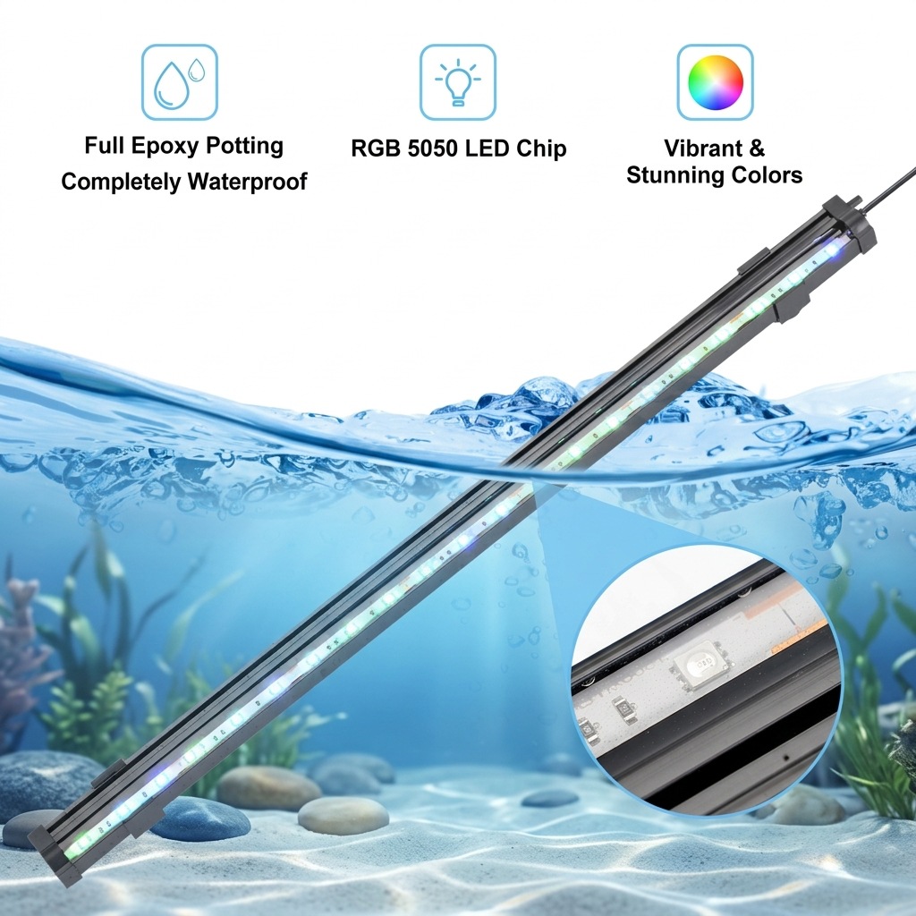 USB LED Aquarium Air Bubble Li - Aquarium Plant Light review and price