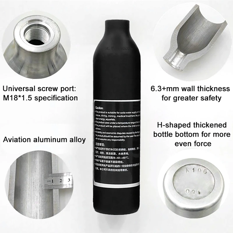 High Pressure Bottle Thread M1 - Aquarium Liquid Carbon review and price